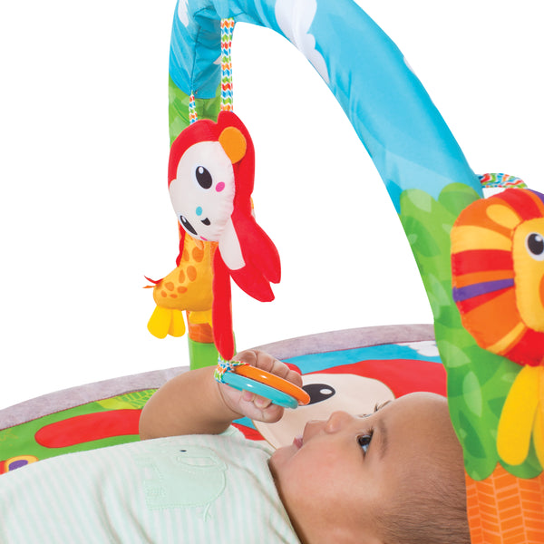 infantino explore and store activity gym