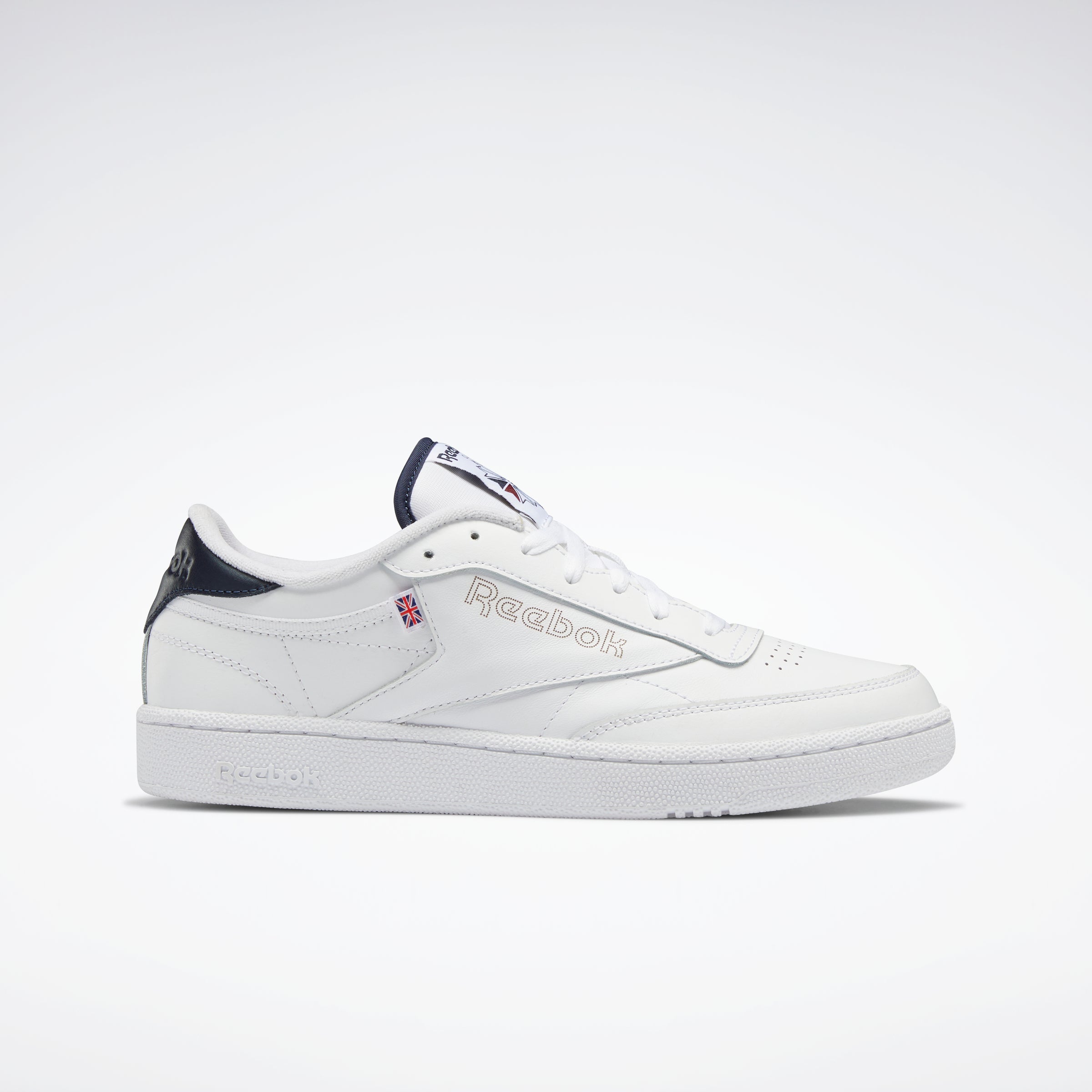 servitrice stilhed Terminal Club C 85 Shoes Vector Navy/White/White – Reebok Australia