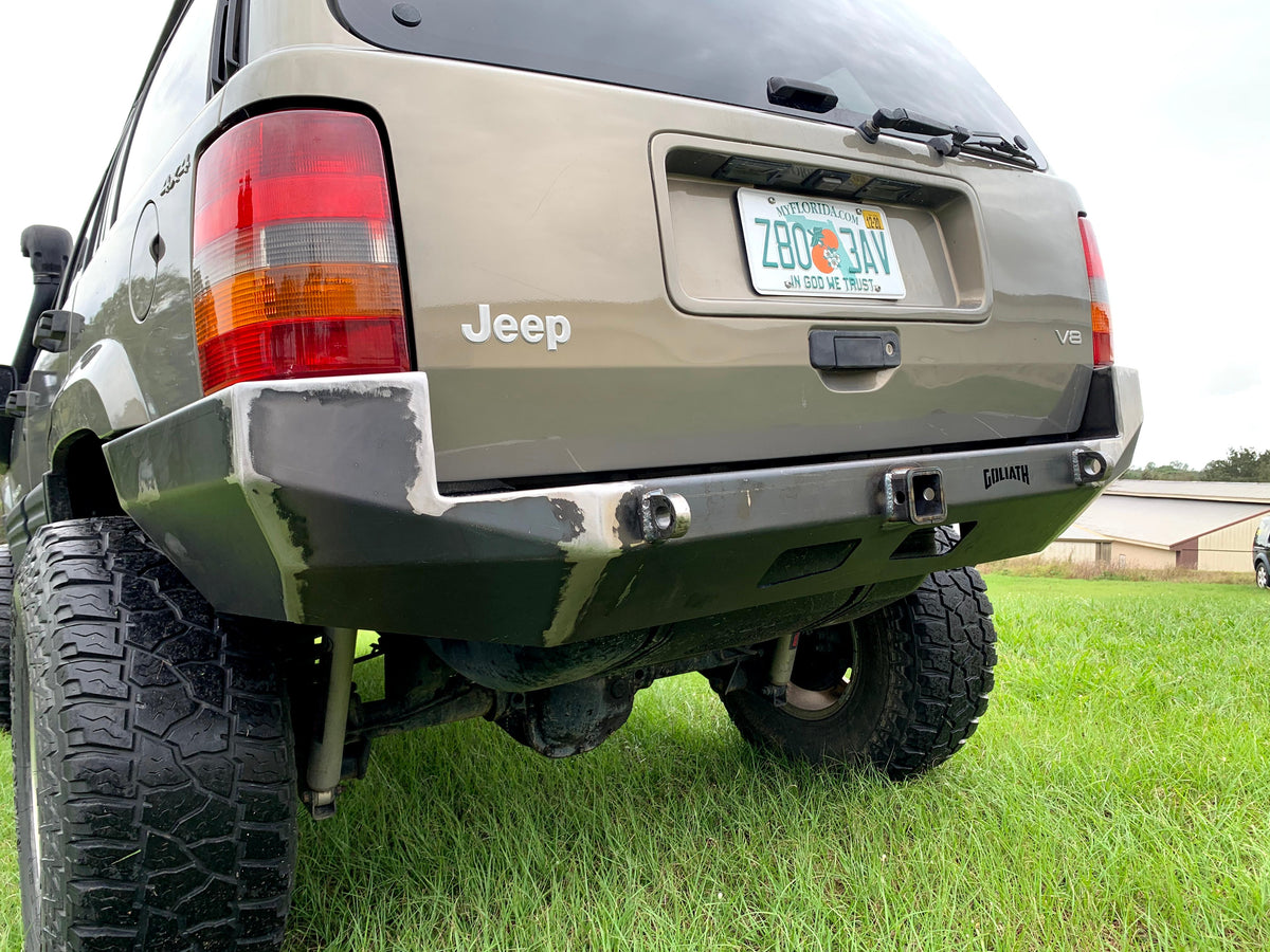 Jeep Grand Cherokee ZJ rear bumper Goliath Off Road