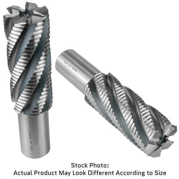 Alfa Tools REM50853 2 Shell 8 Flute Roughing End Mill 