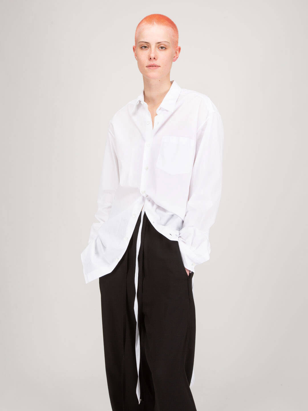 Ann Demeulemeester 2018ss ブラックフラワー シャツ - シャツ