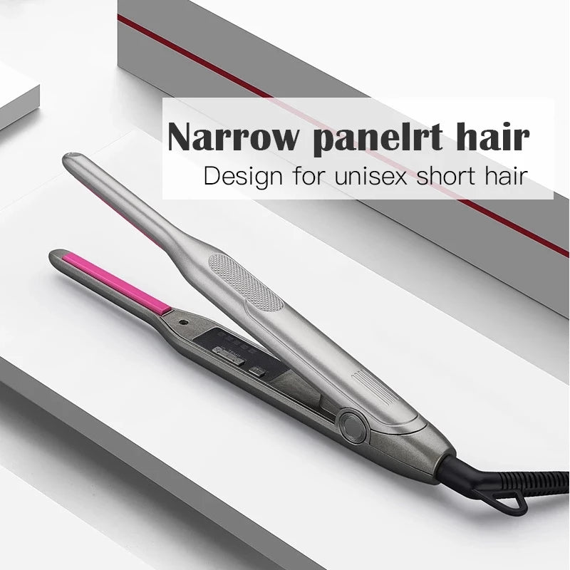 NEW! Pencil Flat iron Titanium Pro Salon Quality Hair Straightener For All  Hair Lengths