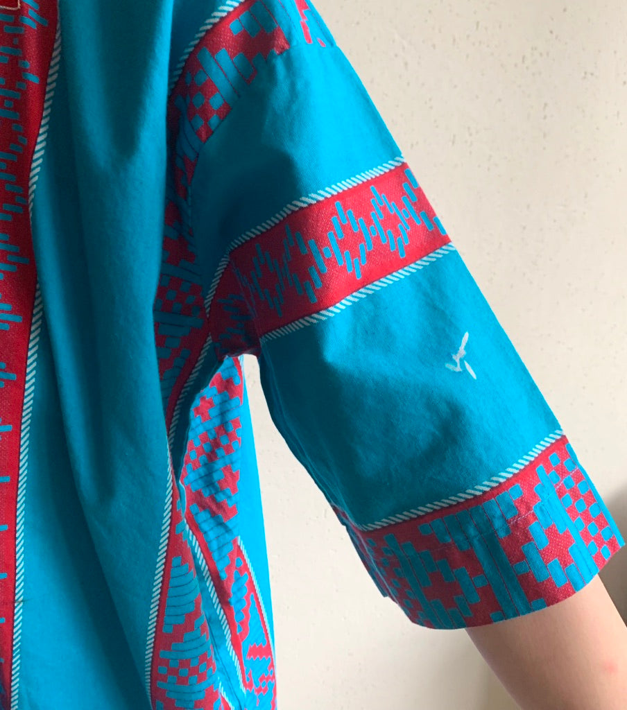 80s Print Top