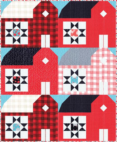 Red Barns Pattern Gingiber S Quilt Pattern Jordan Fabrics