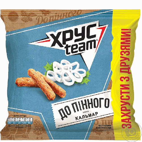 DRY BREAD HRUSTIM SQUID TASTE 110G