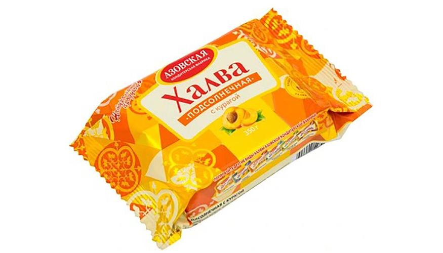 HALVA AZOVSKAYA PODSOLNECHNAYA W/APRICOT 350G