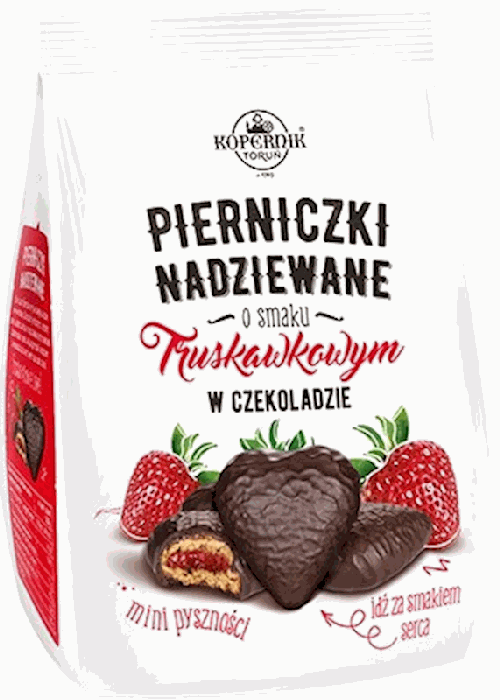 GINGERBREAD KOPERNIK W/STRAWBERRY 150G