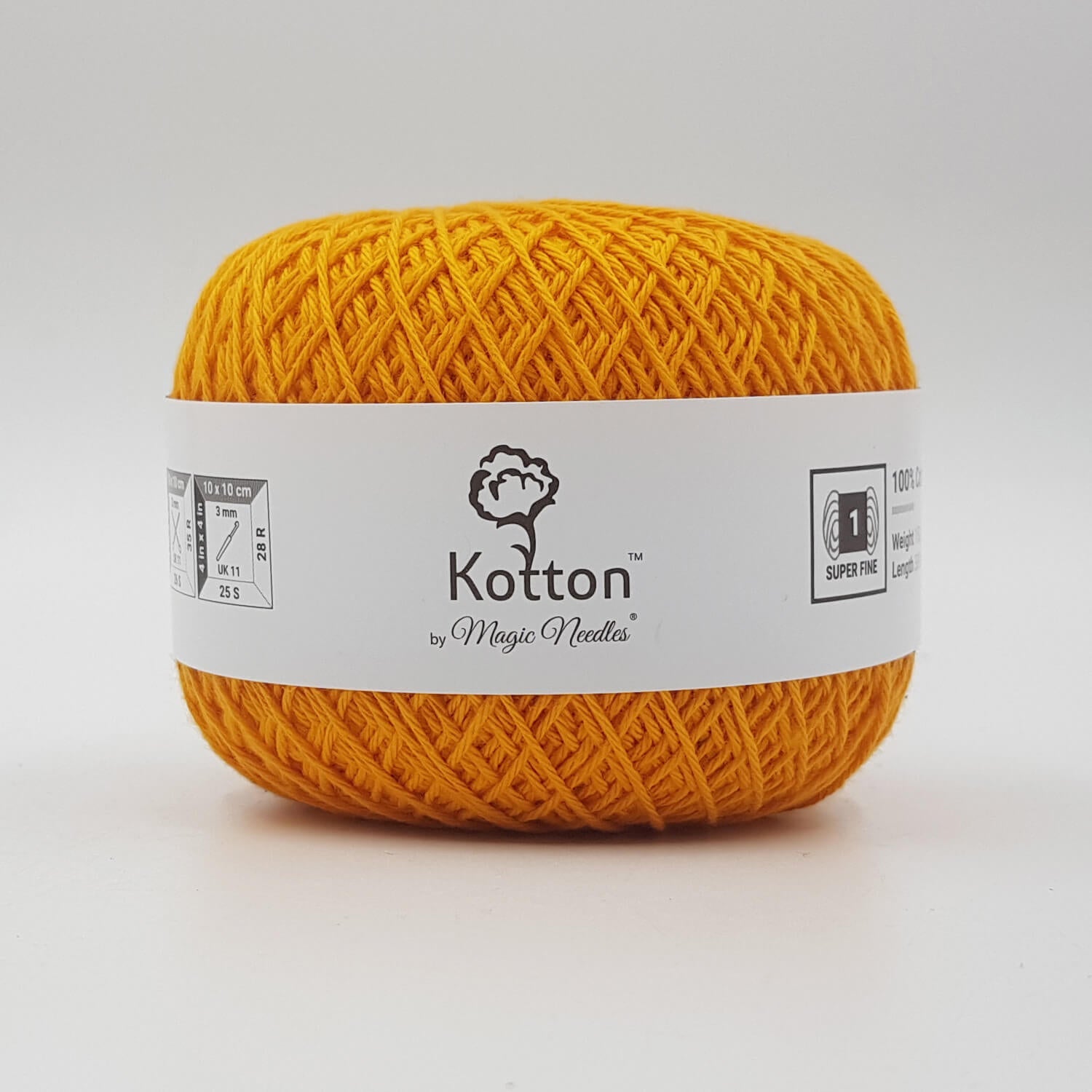 Cotton Yarn by Kotton 4 ply - Orange 32