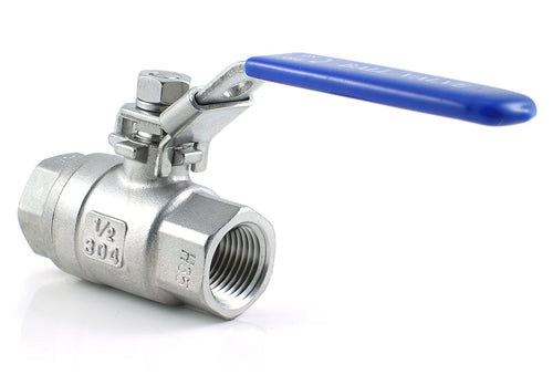 Details about   CONCORD 1/2" Female NPT Stainless Steel Ball Valve 304 Full Port Brew Gear 