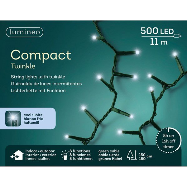 lumineo compact twinkle 500 led