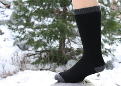 black alpaca socks