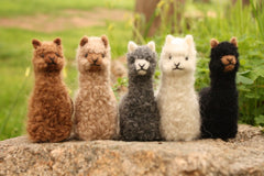 alpacadorables baby alpaca figurines