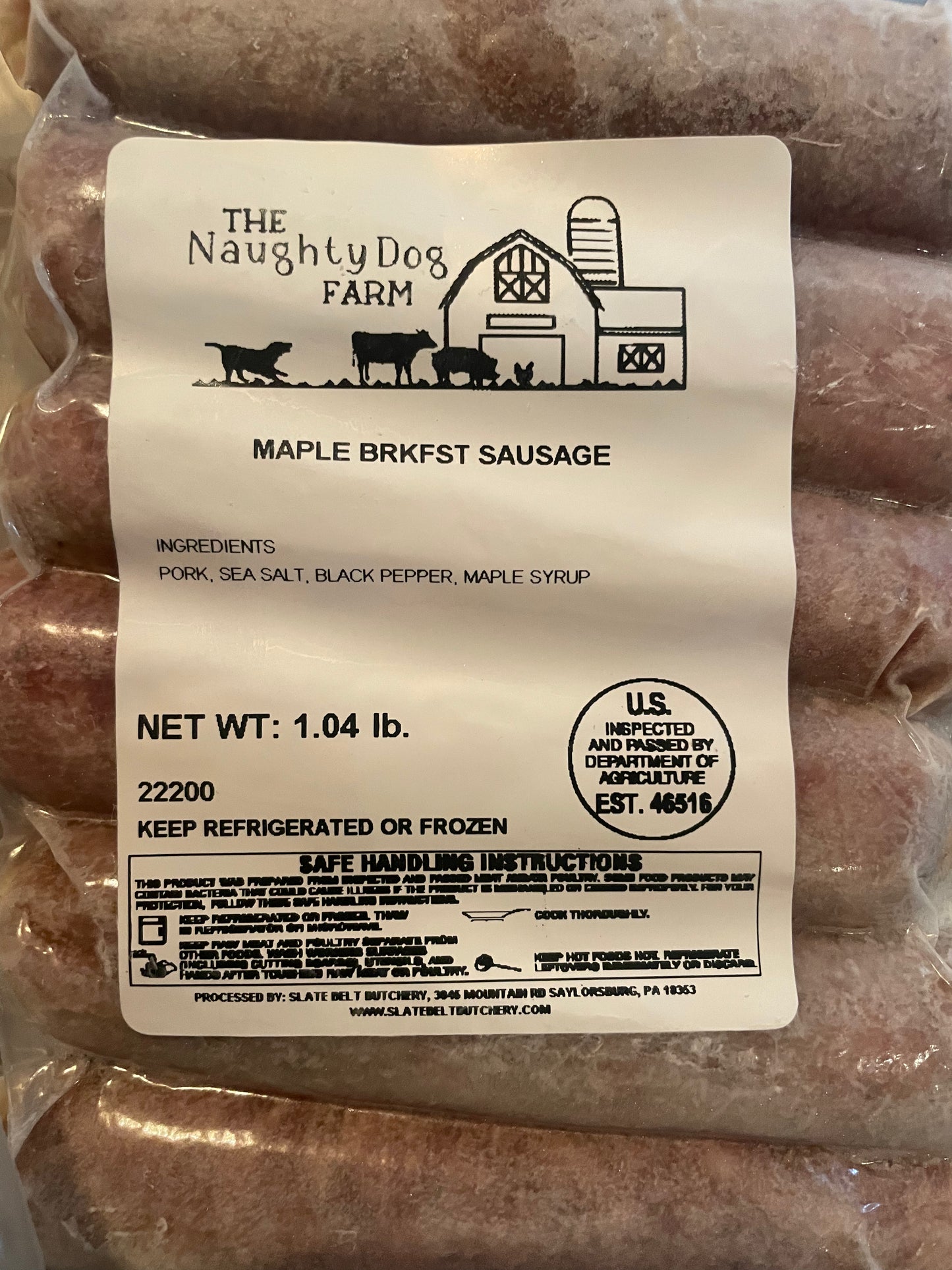 Maple Breakfast Sausage