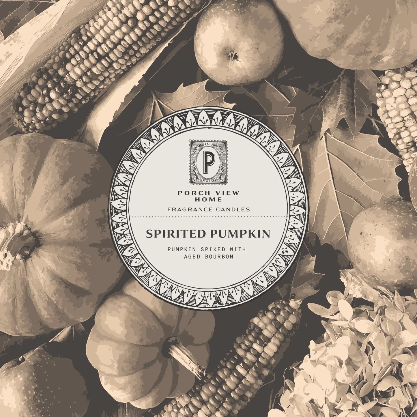 Spirited Pumpkin Candle