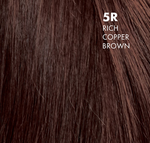 Brown hair color