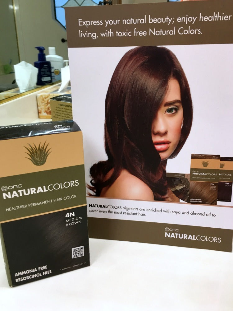 ONC Coloring Products, a Natural Hair Color that’s Healthier