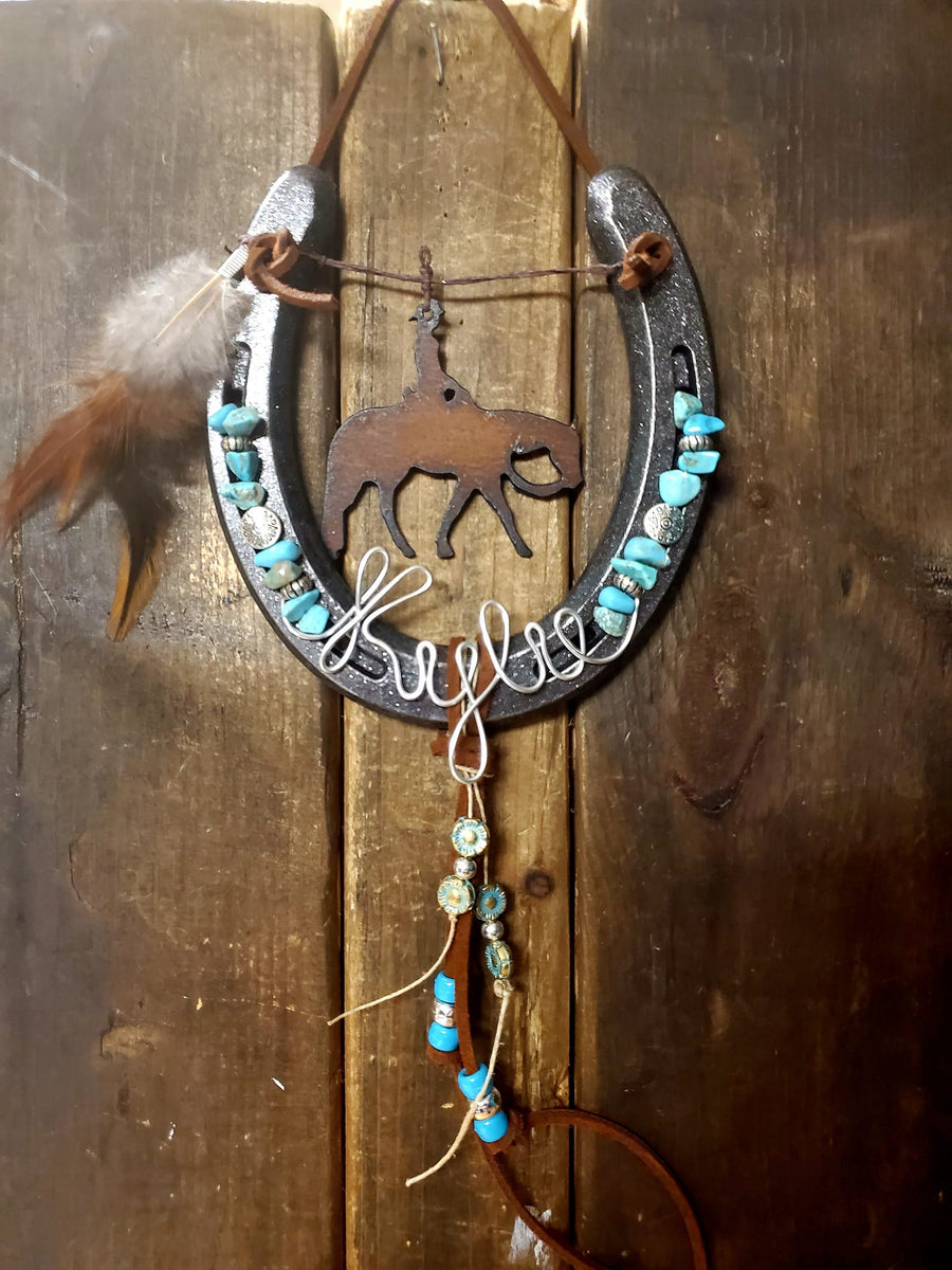 horseshoe art projects