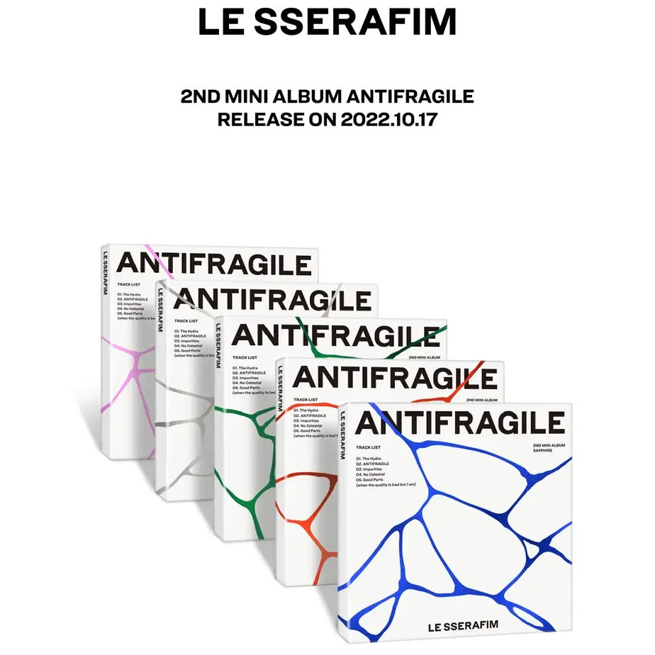 ２セット以上購入で、おまけ１本 LE SSERAFIM ANTIFRAGILE Aladin