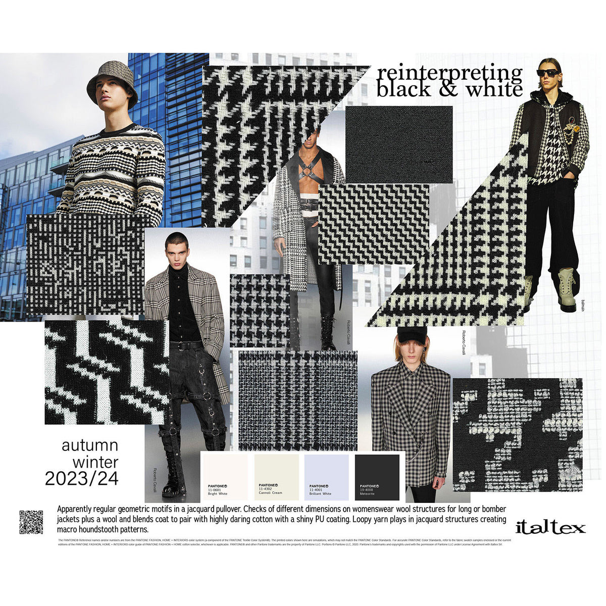 Menswear Colour and Fabric Trends AW 2023/24 Italtex Trends