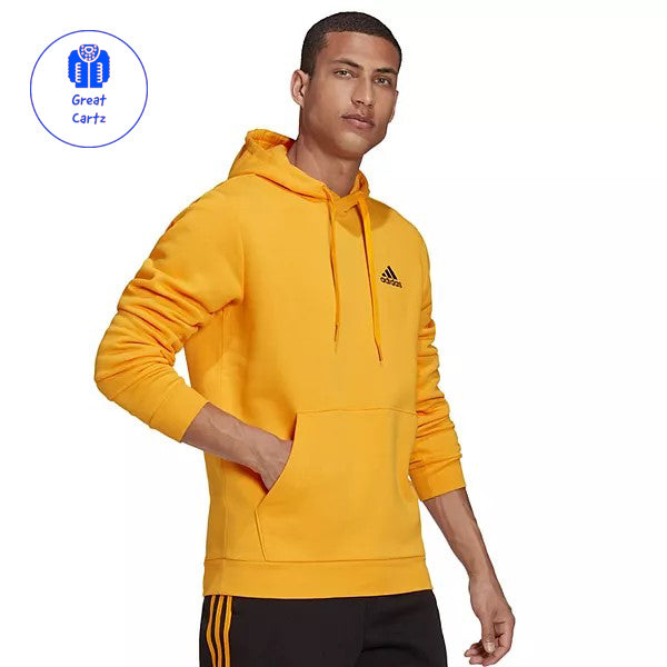 men's adidas feel cozy pullover fleece hoodie