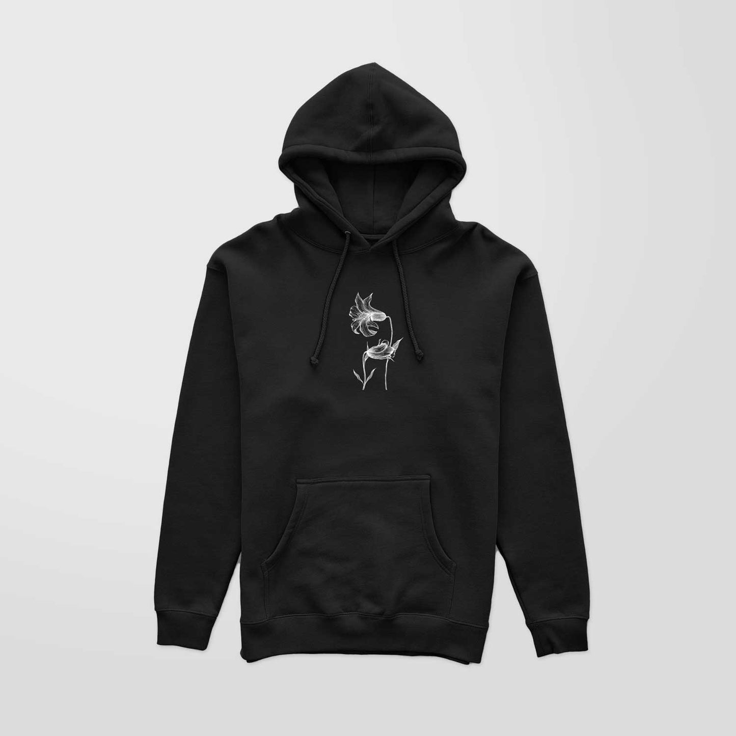 Hibiscuses Flower Hoodie | קפוצ'ון יוניסקס לנשים ולגברים