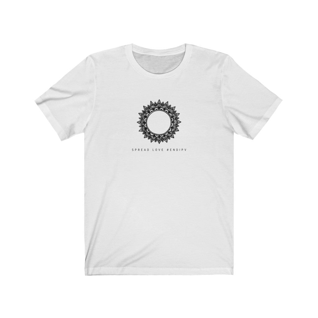 Gaya's Drawing Mandala - Felia Tee | חולצה קצרה יוניסקס