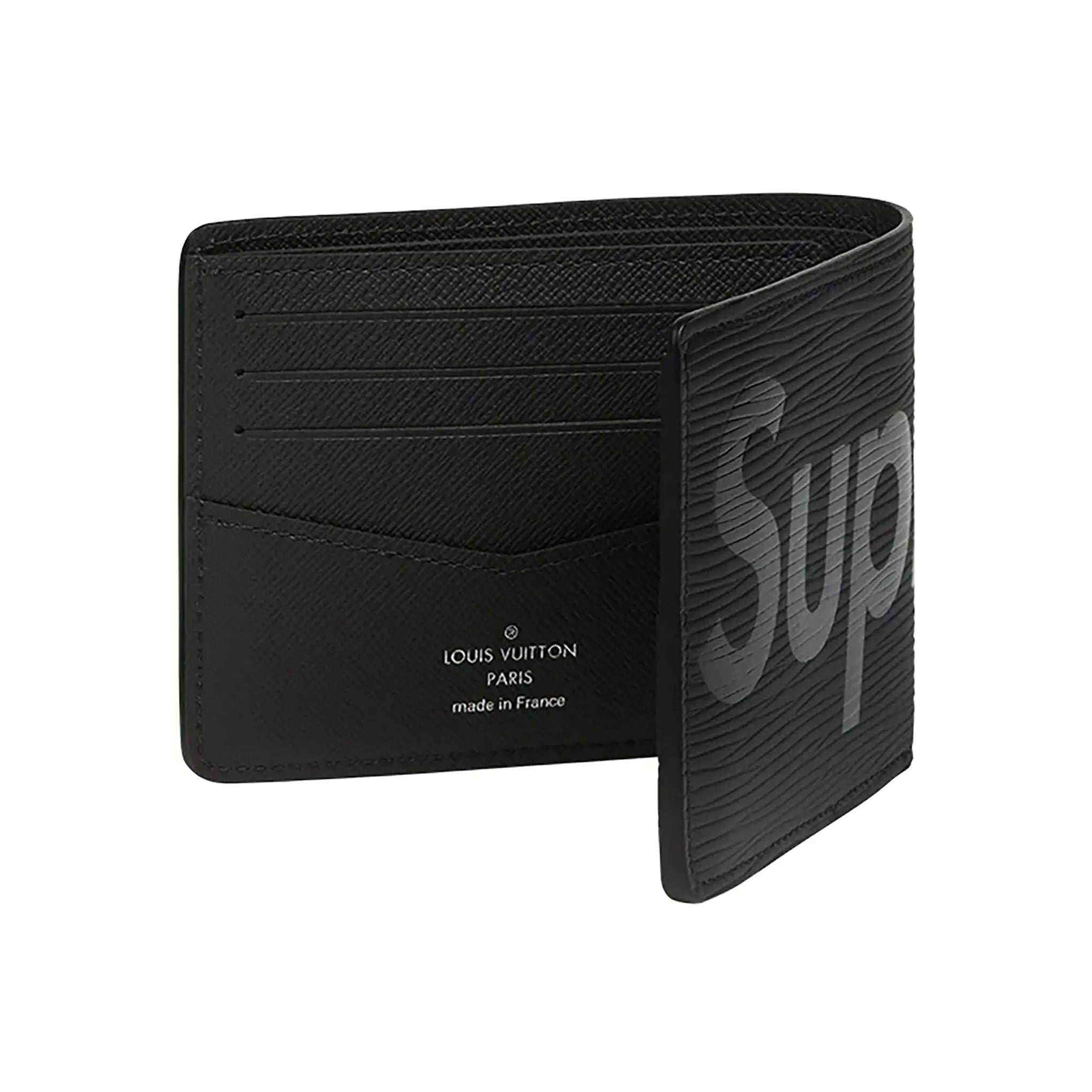 Louis Vuitton Louis Vuitton x Supreme Slender Wallet Epi Red