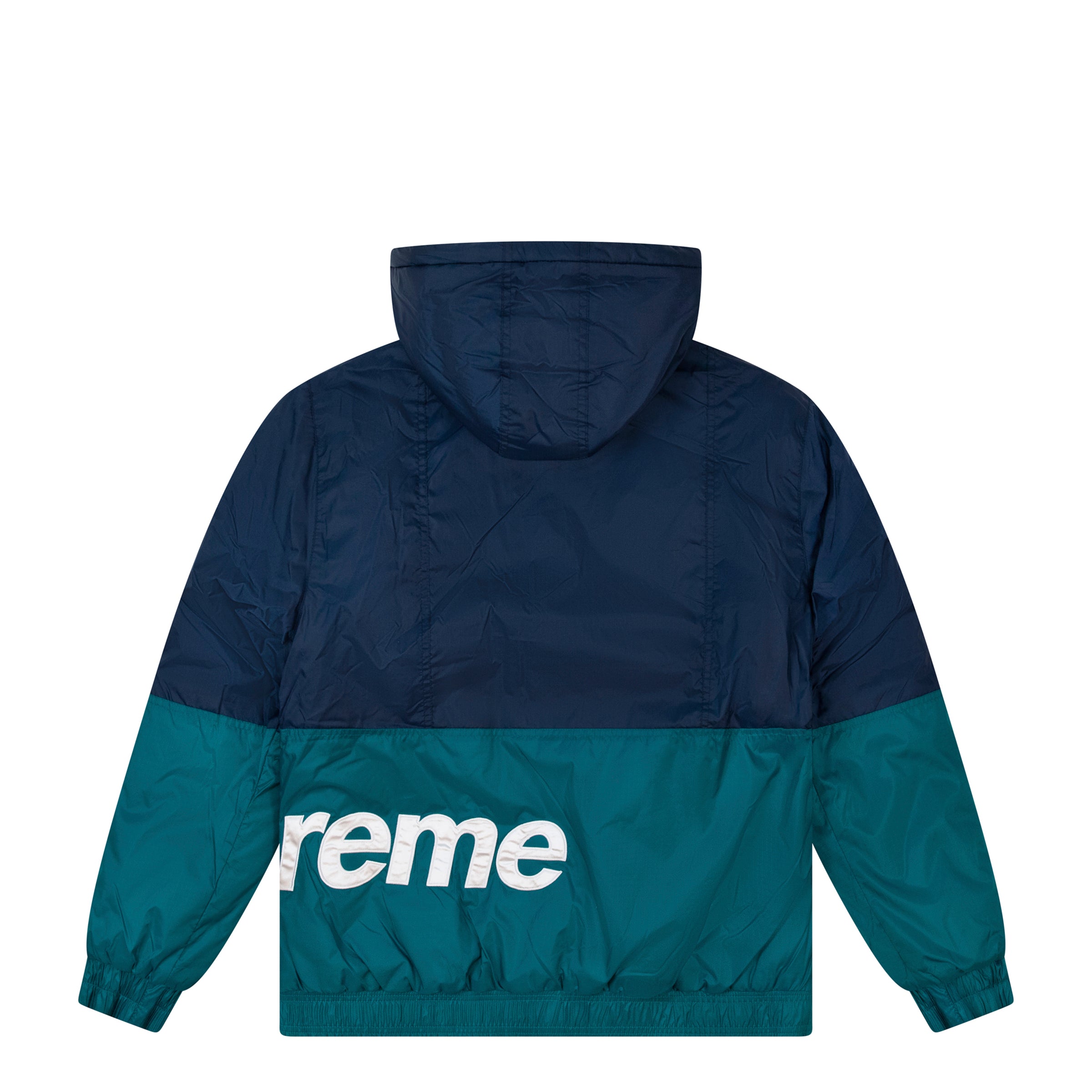 SUPREME SIDELINE SIDE LOGO PARKA NAVY – ODTO