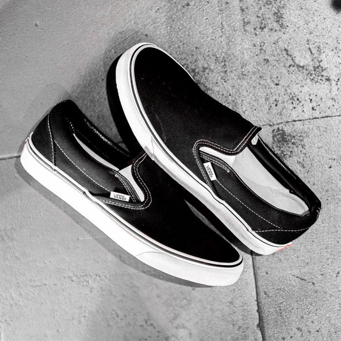Vans Slip On Classic Black White Global ORIGINAL