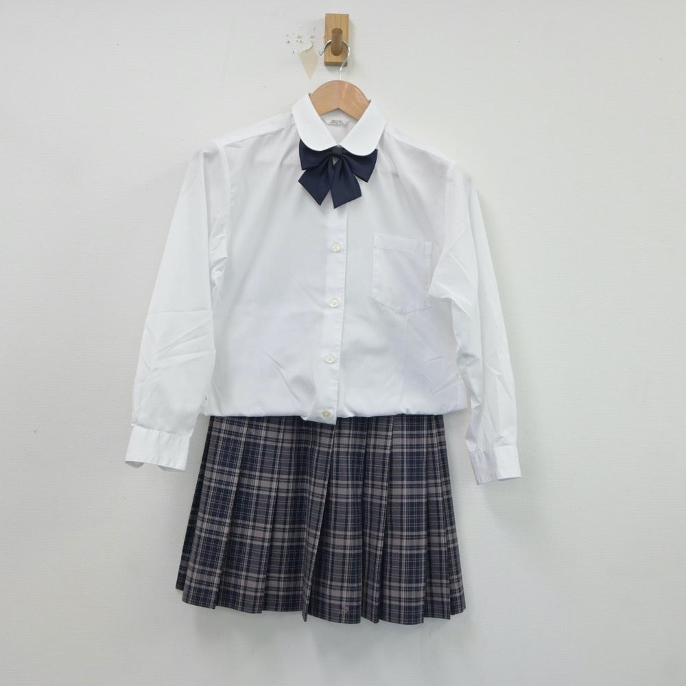 中古制服】神奈川県 相模女子大学高等部 女子制服 3点（シャツ