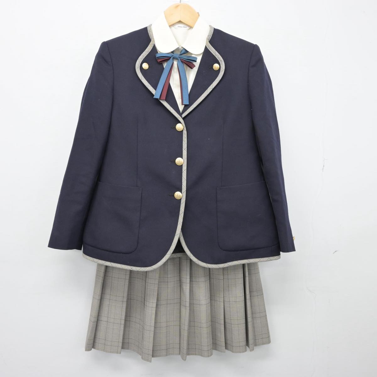 【こころさま専用】栃木県立某女子高生　制服　セーラー　冬用　上下セット
