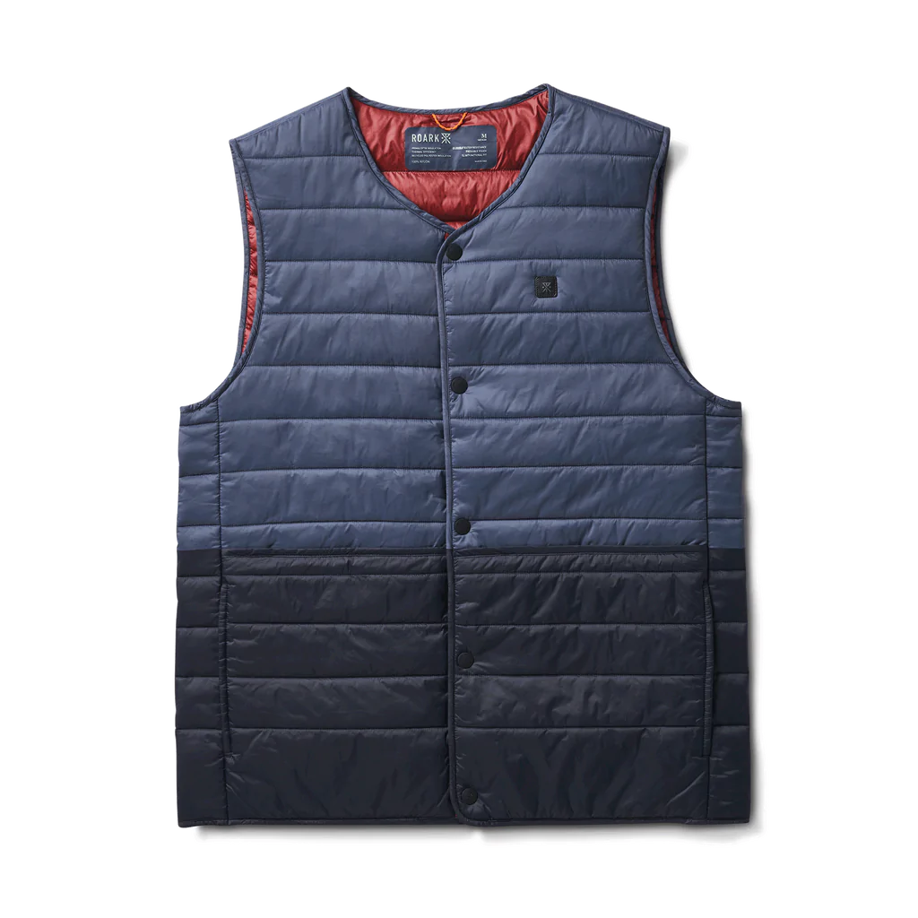Roark Revival Chopper Vest Jacket Blue