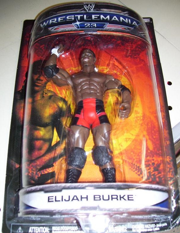 TNA ELIJAH BURKE JAKKS WRESTLING FIGURE WWE 
