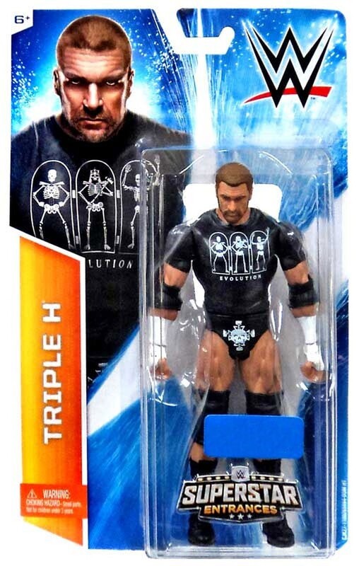 Mattel WWE Wrestling Exclusive Superstar Entrances Action Figure Triple H 