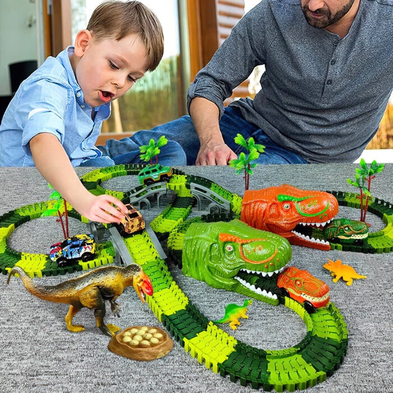 mat In tegenspraak begaan DinoTrack™ - Creëer een spannend dinosaurus avontuur met je kinderen –  Jumplein