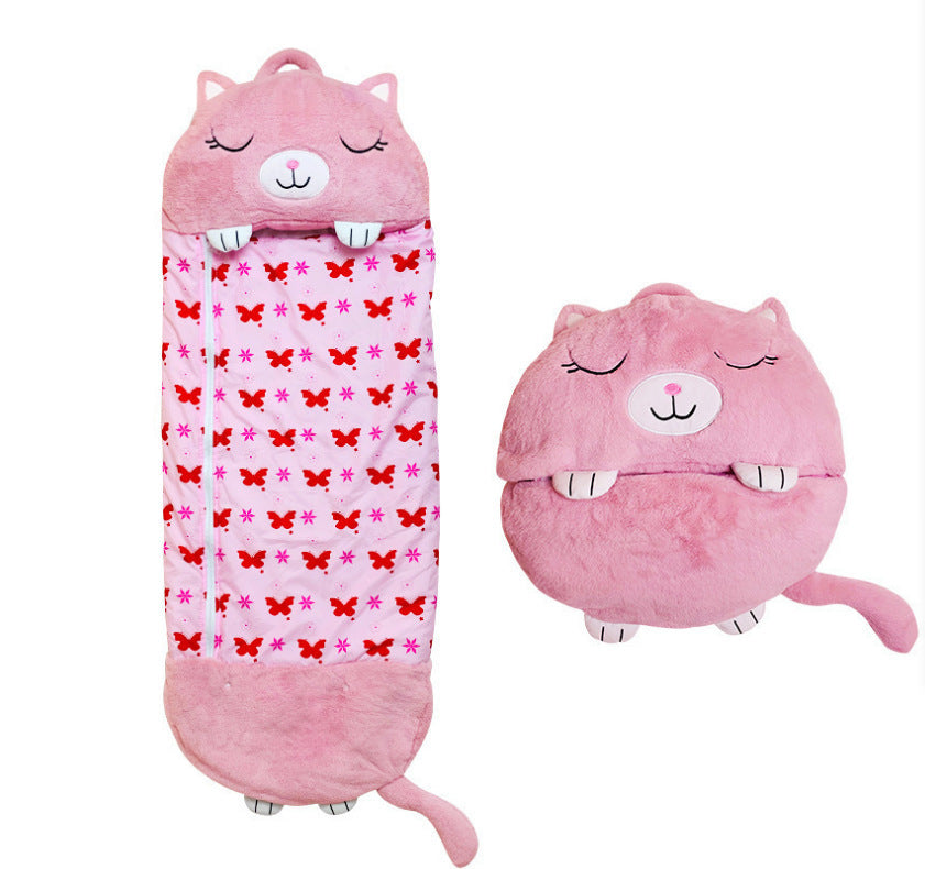 The Snazzy Bag {2-in-1 Plush Pillow & Sleeping Bag}