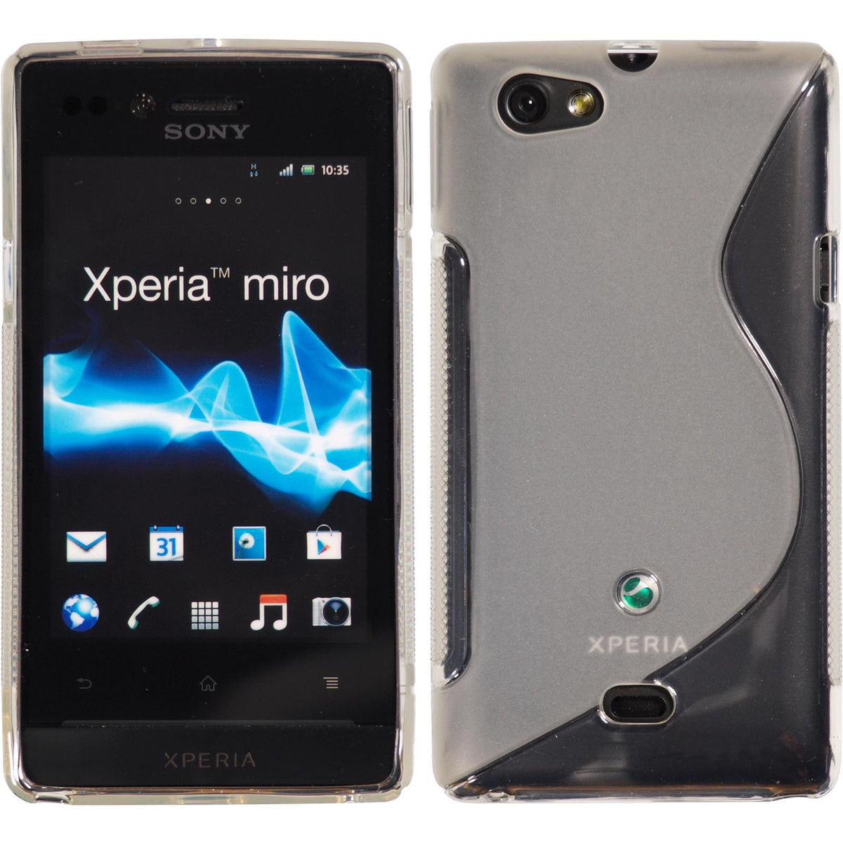 baan altijd vice versa Silikonhülle für Sony Xperia miro S-Style clear – PhoneNatic Shop