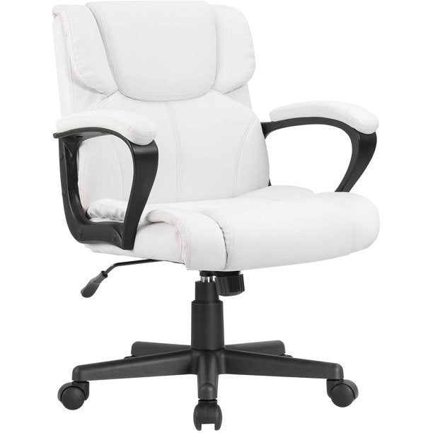 walnew mid back office chair