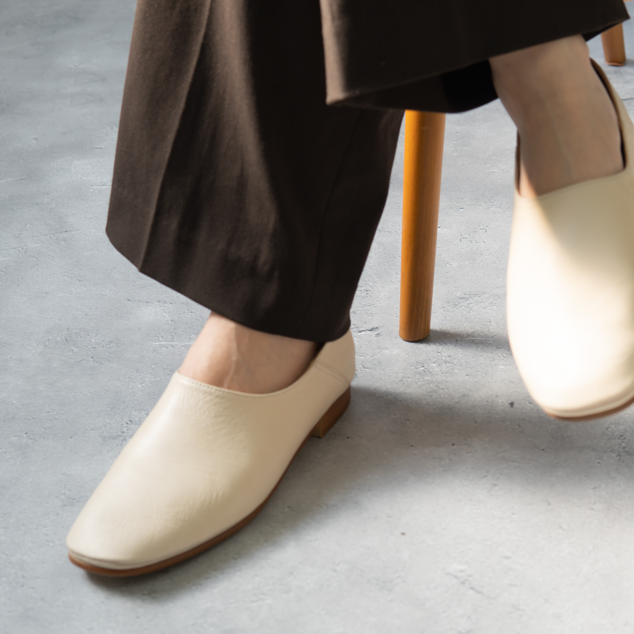 36.5 MaisonMargiela TABI FLAT タビバレエシューズ - フラット