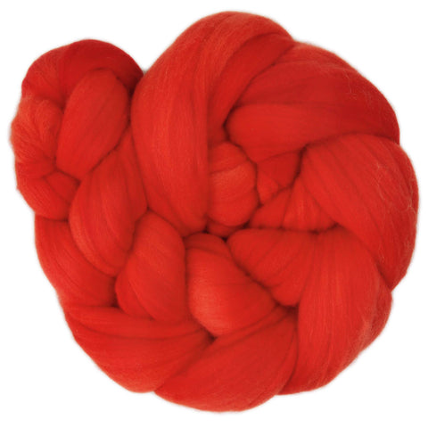 Fine Merino Sliver - Autumn Red