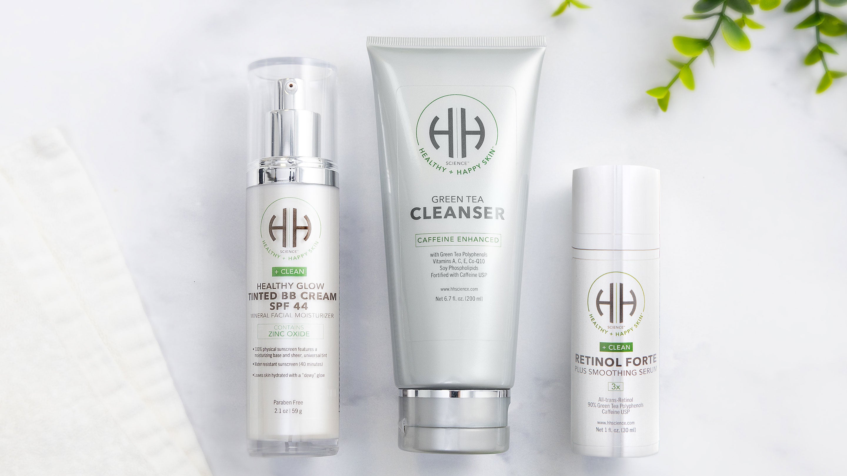 Clean Skin Care and Hair Care from HH Science Brand