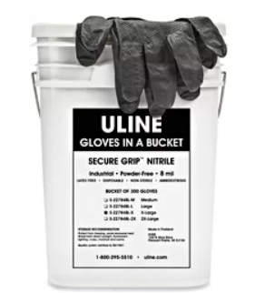 uline disposable nitrile gloves