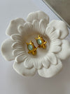 Adorable Vintage JV turtle clip earrings - Cecilia Vintage