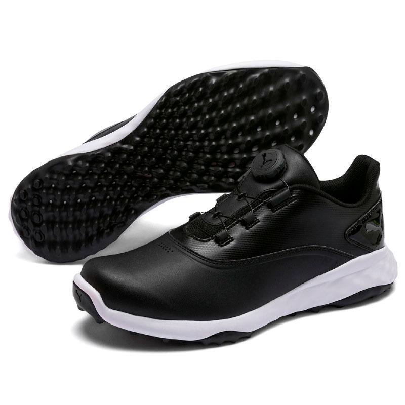 puma shoes white black