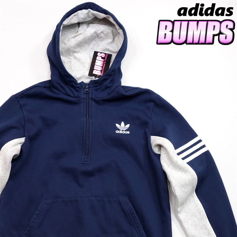 アディダス adidas ハーフジップ オリジナルス S スウェット