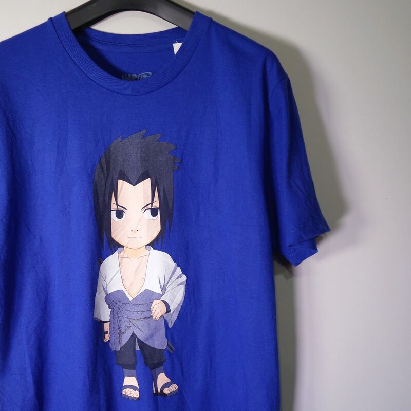 00s Tシャツ naruto ナルト アニメ ジャンプ サスケ - Tシャツ