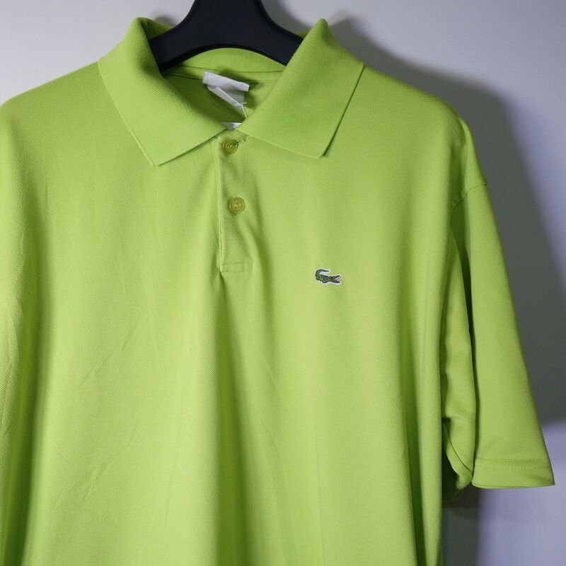 ファッション通販】 LACOSTE ラコステ 半袖 ポロシャツ グリーン 7 2XL