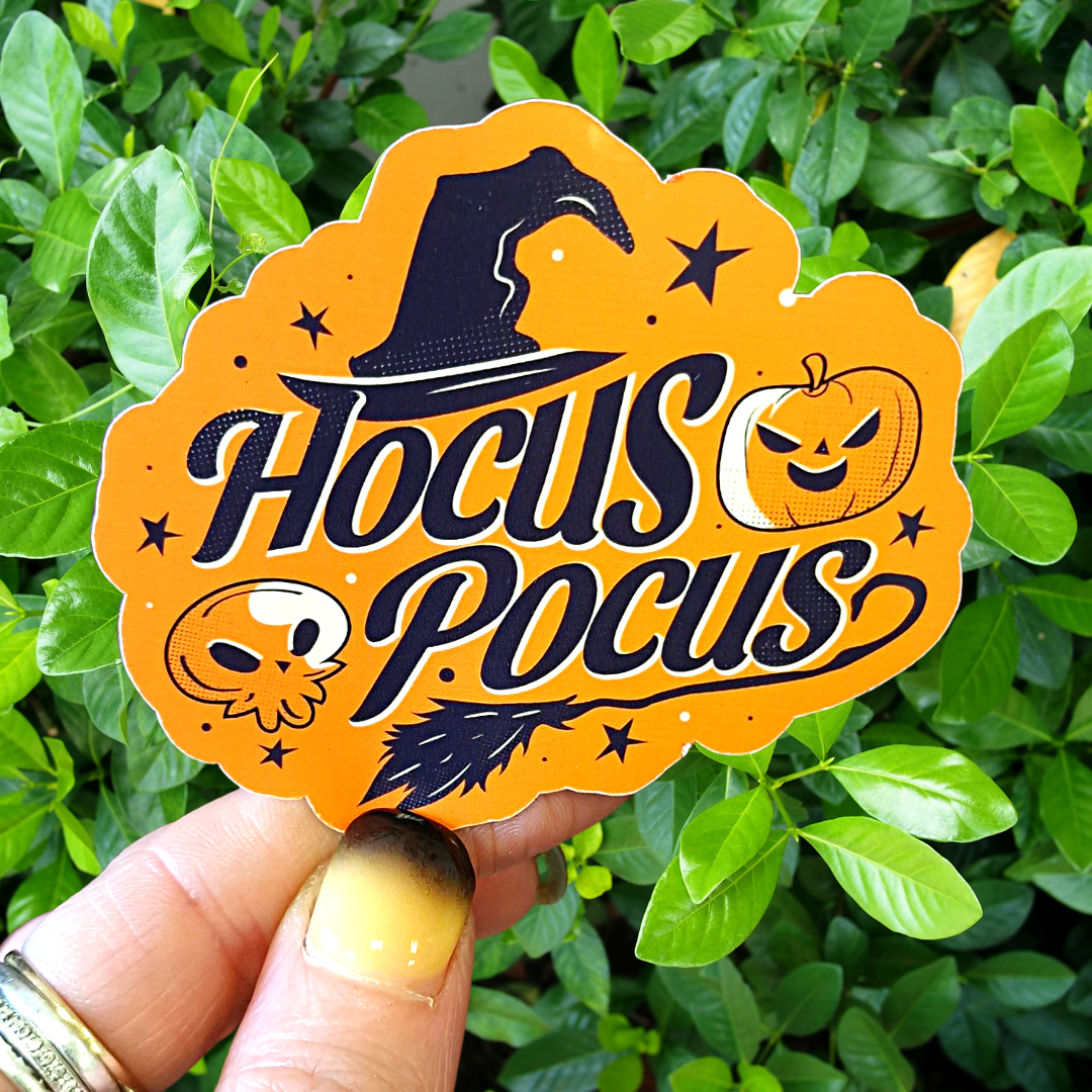 sej Kvittering købe Hocus Pocus Vinyl Sticker – Metal.MC