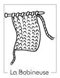 knitting coloring