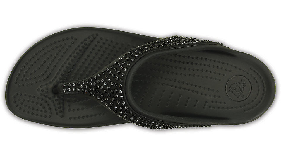 crocs sloane diamante flip